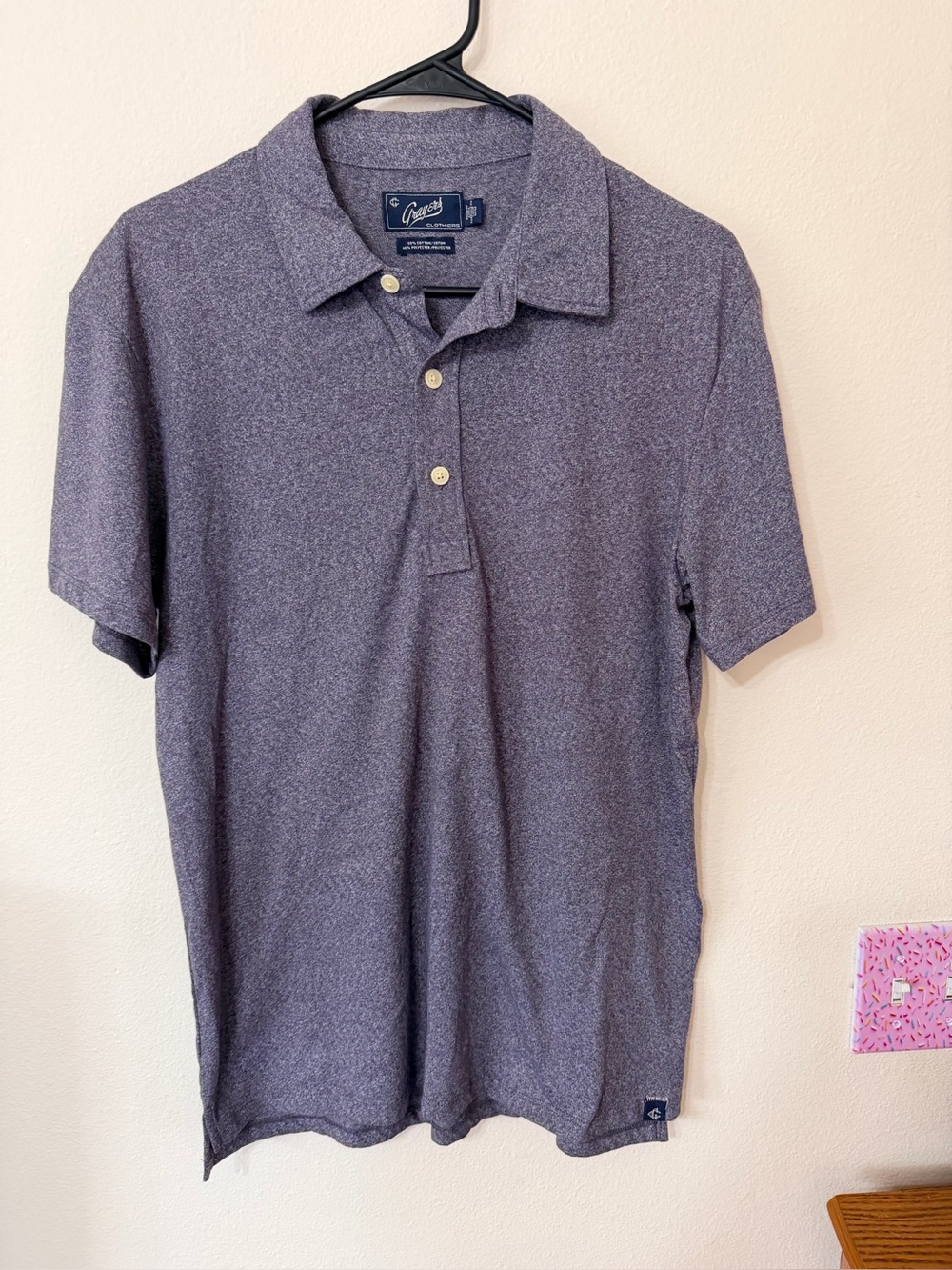 Grayers men polo top size M